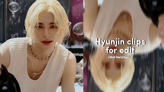 Hyunjin clips for edits