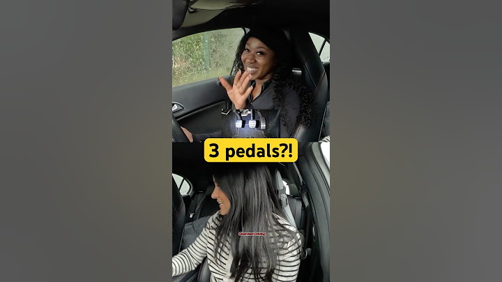 Does your car have 2 or 3 PEDALS? #driving #learn #car #manual #auto #gas #brake #clutch #howto