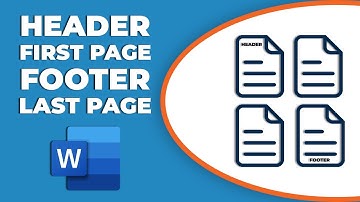 How to put Header on first page only and footer on last page only
