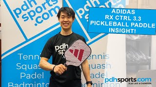 Adidas RX Control 3.3 Pickleball Paddle review by pdhsports.com