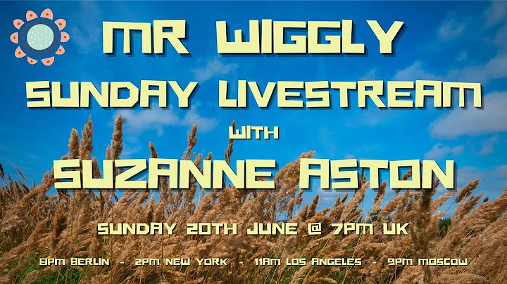 SUNDAY LIVESTREAM - WITH SUZANNE ASTON - SYNTHS BY...