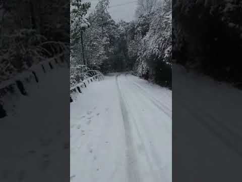 Heavy snowfall in