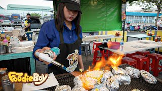Вкусный! Запеченный Картофель С Кукурузным Сыром – Тайская Уличная Еда