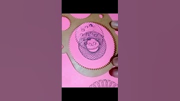 Create This Stunning Spirograph Design in Seconds! #simpalkharel  #shorts #ytshorts #trending#art