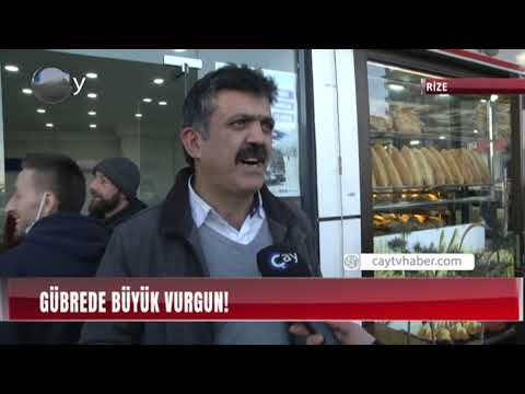 GÜBREDE BÜYÜK VURGUN !