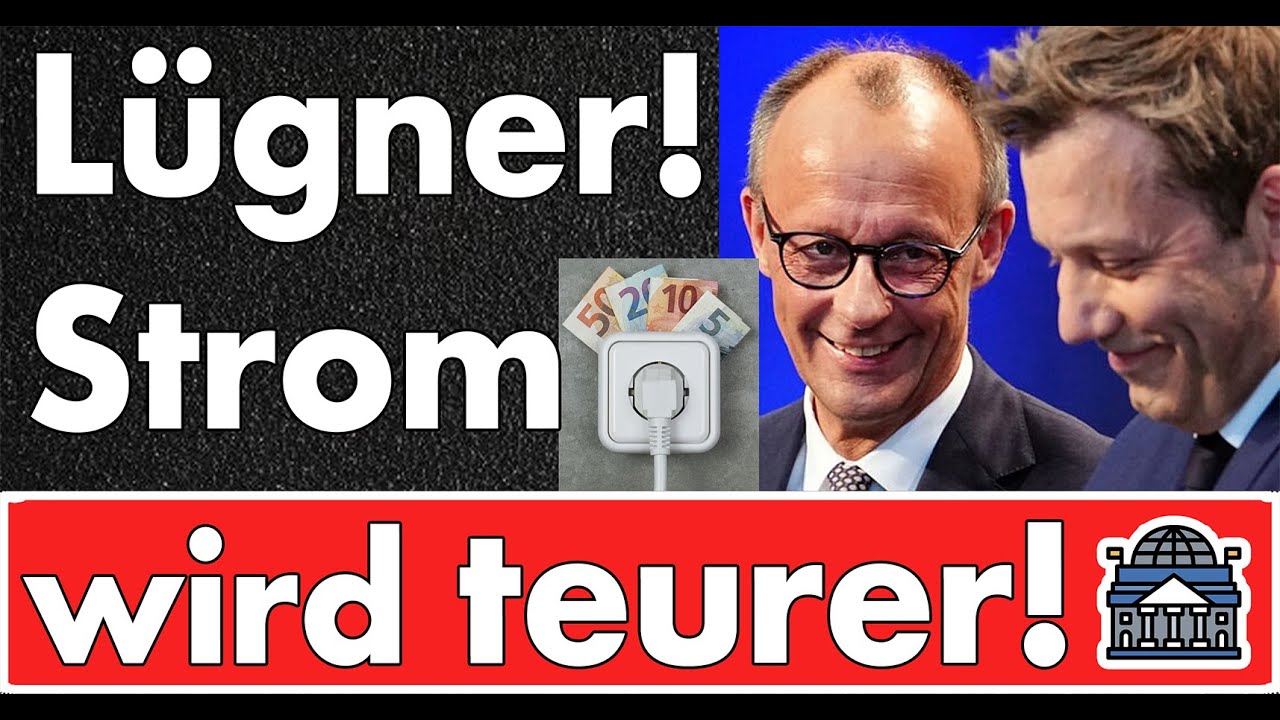 Koalition der Lügner! Neue Abgabe auf Strom für ALLE! Sie provozieren die Bürger bis aufs Blut!