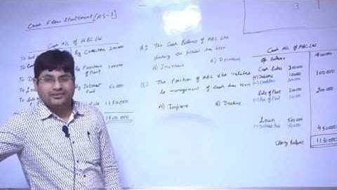 Cash Flow Statement Part-1 for UGC-NET COMMERCE AND MANAGEMENT