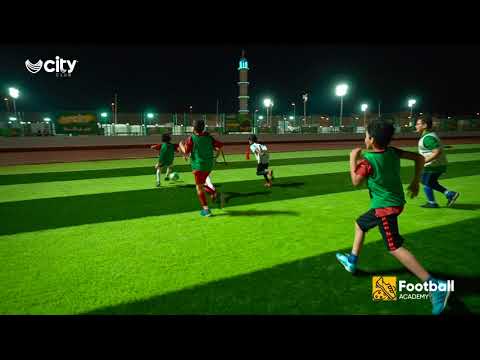 لقطات من تدريب أكاديمية كرة القدم في سيتي كلوب العبور