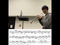 Ost characteristic study 17 for trumpet  vincent yim