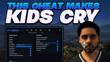 Using FiveM Cheats To Make Little Kids CRY?!?! (Lumia Mod Menu Trolling)