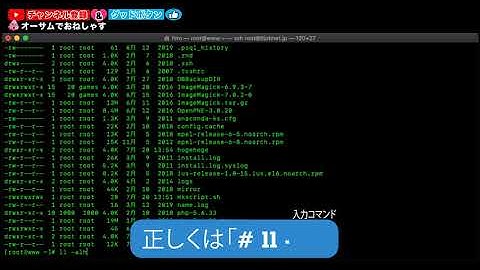 サルでも分かるLinuxのお勉強 #01 （初心者・入門編）