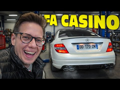 Let's make the Mercedes C63 AMG SCREAM | NEW EXHAUST 🔥