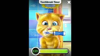 Talking ginger toothbrush timer but it is reversed