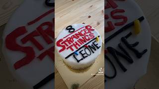 Stranger things cake 🤩 #sweet #cake #cooking #strangerthings