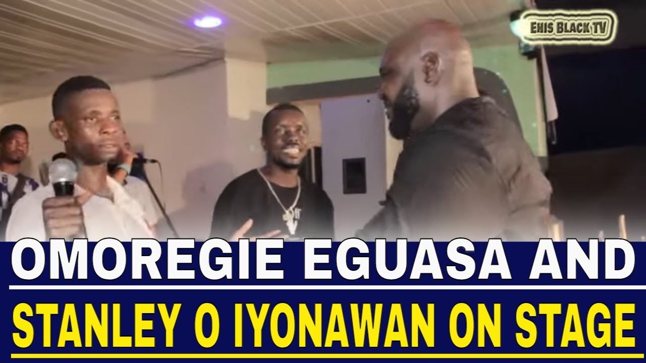OMOREGIE EGUASA AND STANLEY O IYONAWAN ON STAGE YouTube