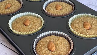 كب كيك ? التمر بدون سكر و طحين ! صحي ولذيذ جداً healthy dates cupcakes