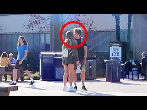 KISSING STRANGERS! (BEHIND SCENES OF A DAILY DROPOUT PRANK)