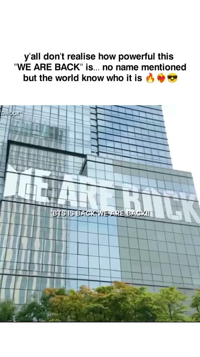 BTS comeback home🤌