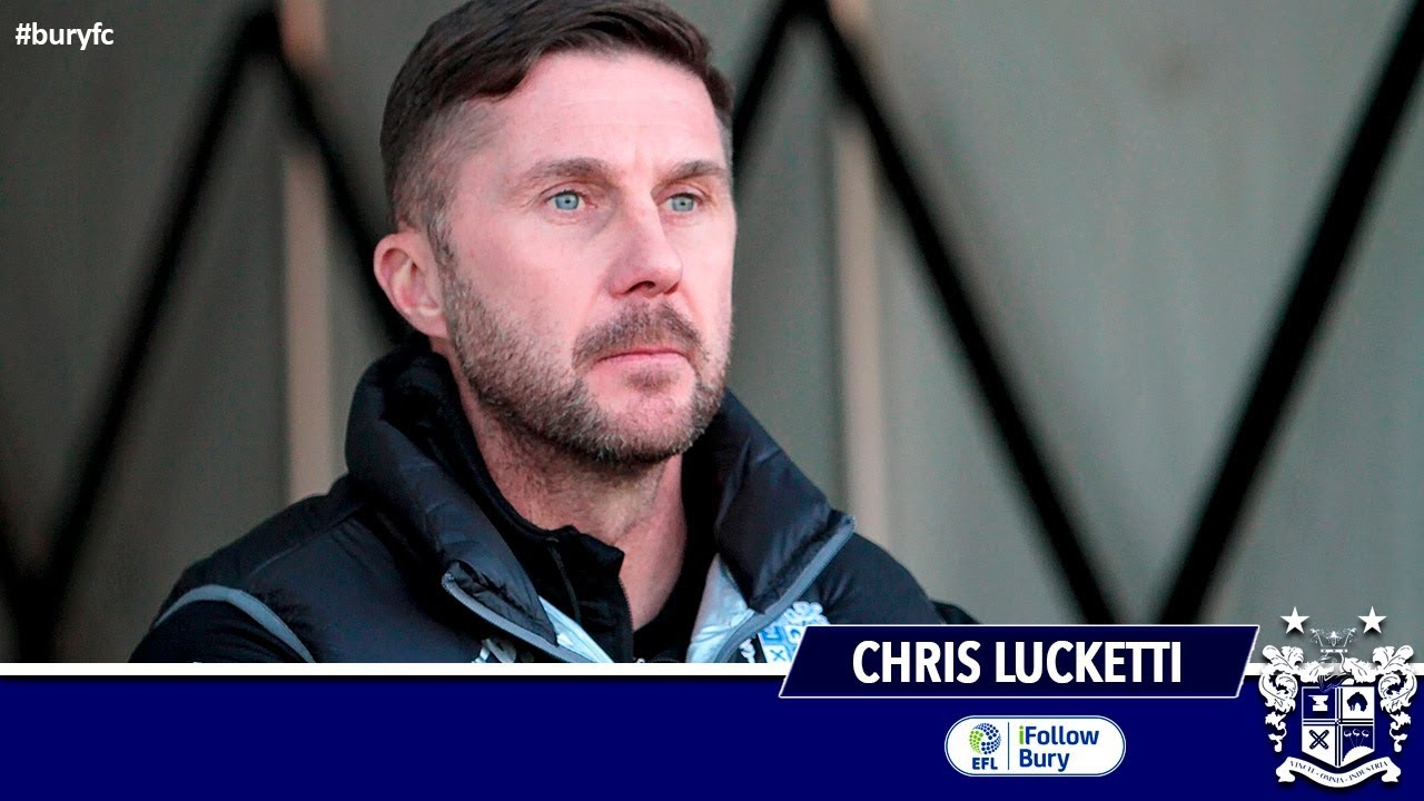 bury fc message board iFollow Video: Chris Lucketti following the 0-0 draw at Northampton