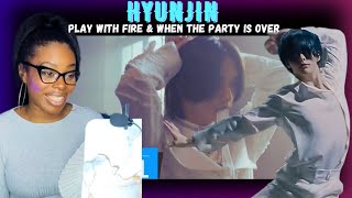 Contemporary Dancer Reacts to Hyunjin - Play With Fire & When the Party is Over