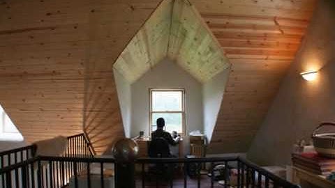 StrawBale.com: Tour of an Owner Built Straw Bale Post and Beam Home