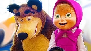 Hello song / Funny Vlad with cartoon characters on kids indoor playground