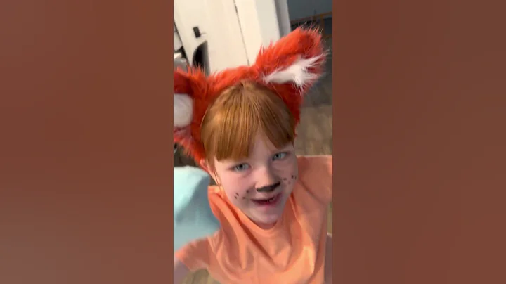 FOX iN SOCKS!! Adley dresses up for Dr. Seuss day at school!! #shorts