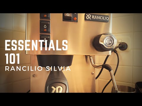 How to use a Rancilio Silvia Coffee Machine  - MAKE A GREAT COFFEE, PROCESS, TIPS & CLEANING