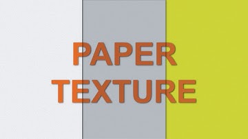 Paper Texture in Illustrator | Illustrator Tutorial | How &Why