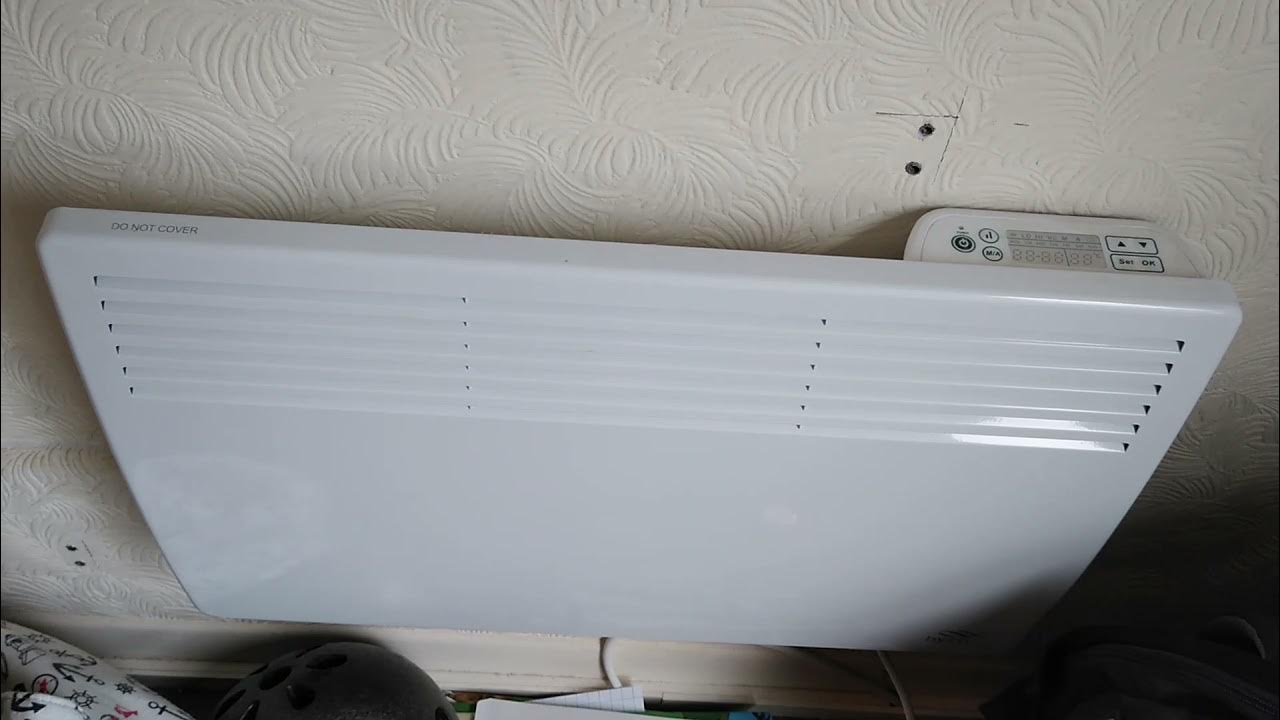 Hyco accona timer panel heater demo YouTube