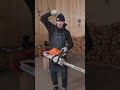 How to start a chainsaw like a professional homeowner wranglerstar shorts
