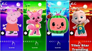 Peepa Pig 🆚 Pinkfong 🆚 Cocomelon 🆚 Super Jojo . 🎶 Who Is Best? 🎵 Tell We? 😍