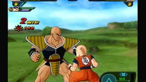 DragonBall Z Budokai Tenkaichi 2 Walkthrough Part 10: Nappa