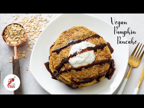 healthy-flourless-pumpkin-pancakes-|-vegan-pancake-|-oats-pancake-recipe-for-weight-loss