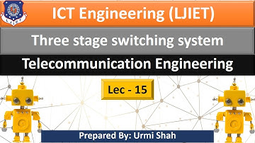Lec-15_Three stage Switching | Telecommunication Engineering | ICT Engineering