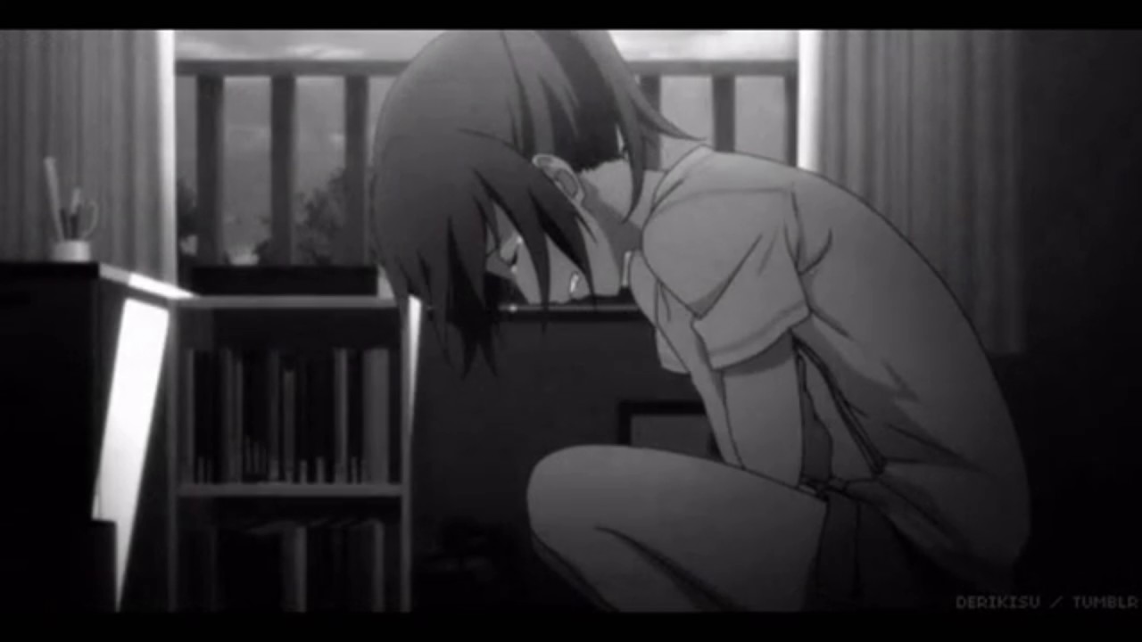 Sad Anime Girl Sad Song Gif YouTube