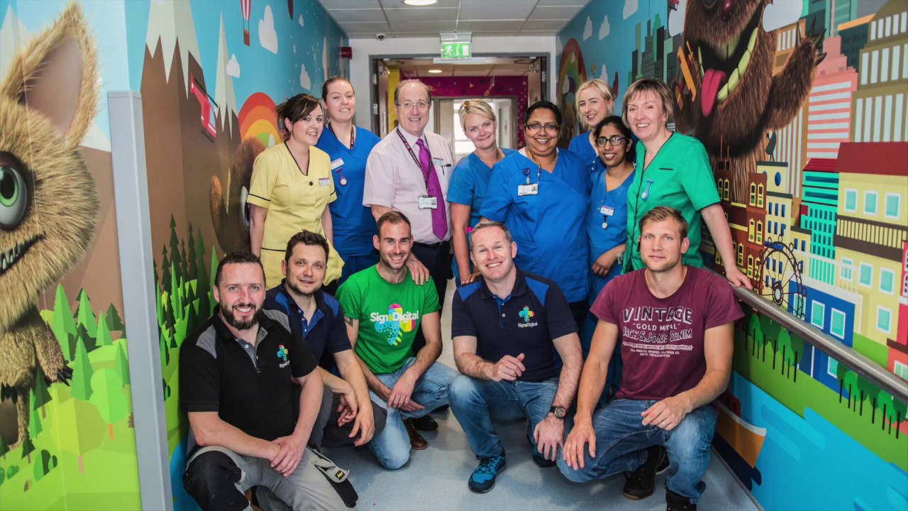 Bringing WOW to the Walls of Crumlin Hospital YouTube