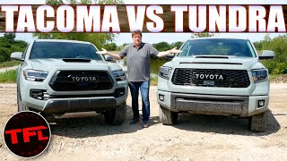 Toyota Tacoma vs Tundra Muddy Smackdown: I Find Out Which TRD Pro Truck Is the Best Off-Road!