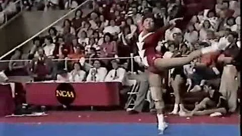1987 NCAA Championships   Kris Takahashi FX