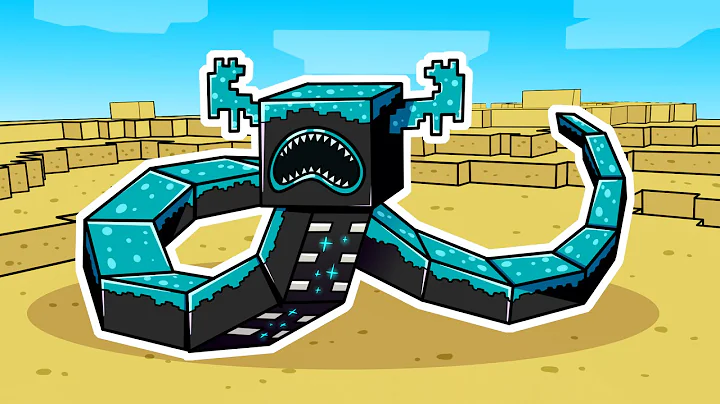 I Survived 1000 DAYS as a WARDEN SAND WORM in HARDCORE Minecraft! - Warden Beasts Compilation