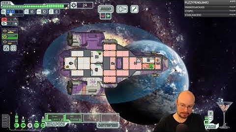 FTL Hard mode, NO pause, Random ships! Kestrel C, 2nd run!