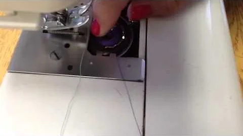 How to thread a Bobbin. By: Cathleen Johnson