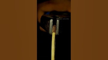 matchstick disintegration closeup ASMR ... #asmr #shorts #macro #macrophotography #youtubeshorts