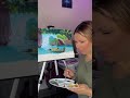 Art creating process #art #creatingart #artist #canvaspainting #canvasart #canvasartist