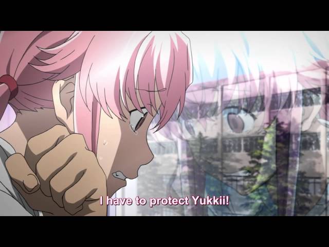 e01: Yuno says to Yuki she will protect him