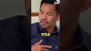 Pacquiao Returns To Mgm Grand After 24 Years
