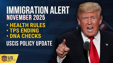 ⚠️November 2025 Immigration Update — Health Screening, TPS Ending & DNA Checks Begin