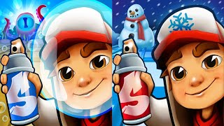Subway Surfers Underwater 2024 Subway City Xmas 2022 Map Comparison