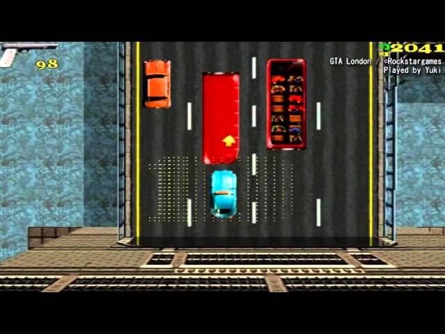PCゲーム]GTA:London(ｸﾞﾗﾝﾄﾞｾﾌﾄｵｰﾄ:ﾛﾝﾄﾞﾝ) DOSBox 日本語版 3DFX Glide