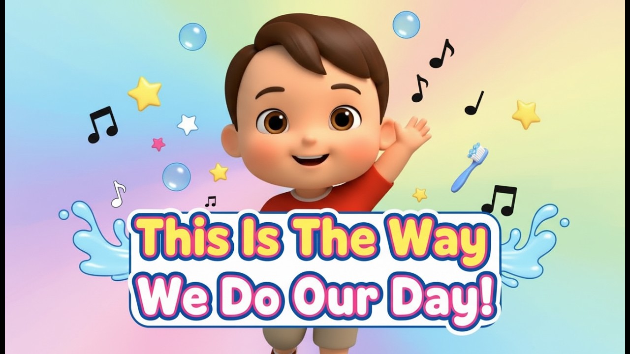 Уроки утренней рутины: чистка зубов, мытье лица (песенка для детей и малышей, детские стишки).